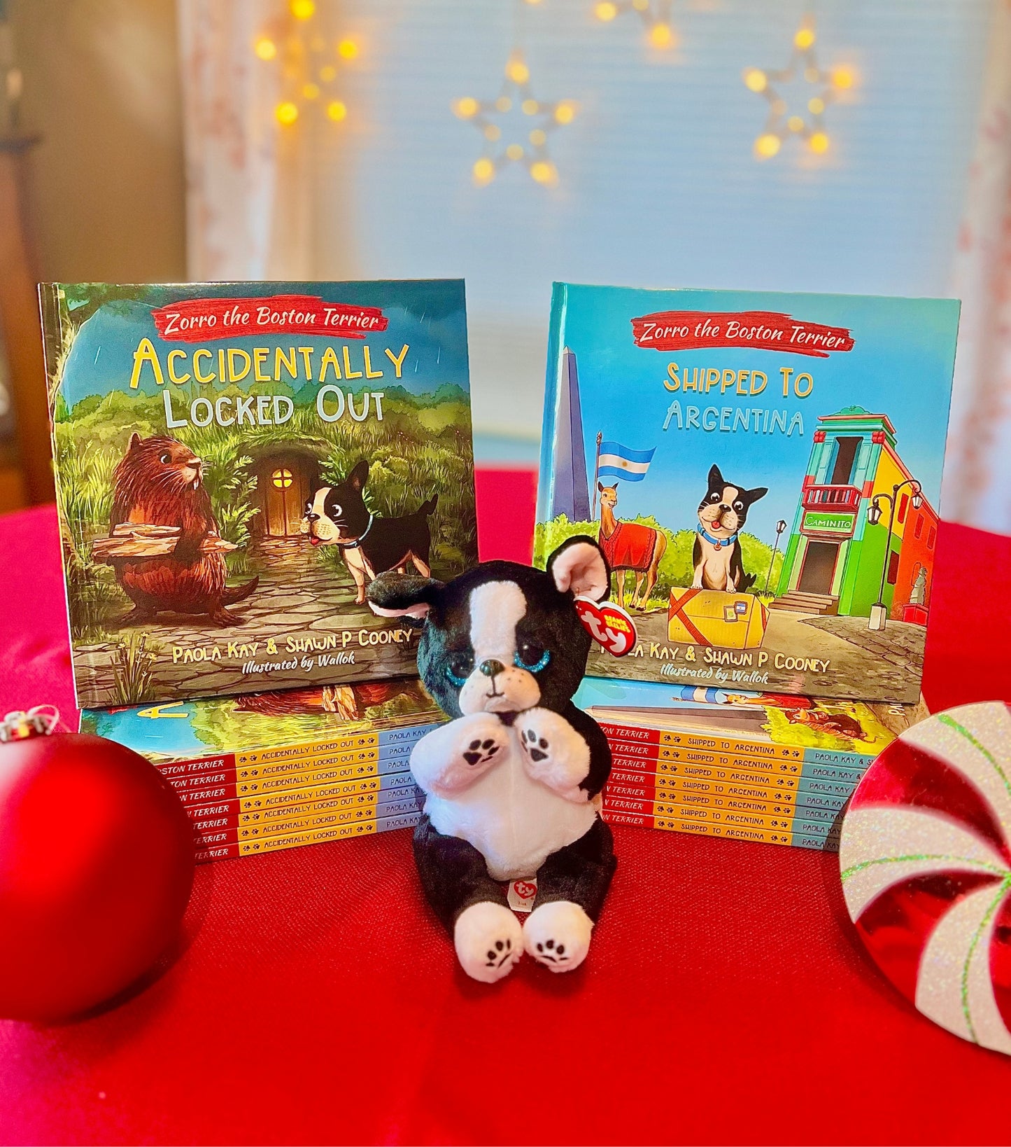 Boston Terrier Plushie - 8 inch